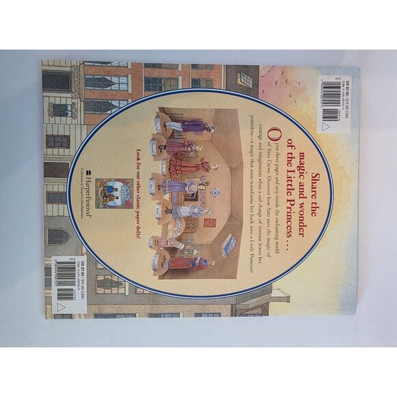 Little Princess Paper Dolls Book By Judith Sutton Illustrated New Uncut - Picture 4 of 4